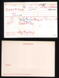 JAMES COMPTON(medal card)