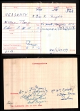 WILLIAM THOMAS HEAGERTY(medal card)