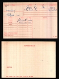 WILFRED LEWIN MOODY(medal card)