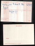 CYRIL RATCLIFF(medal card)