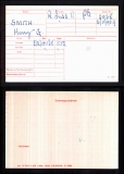 HARRY GEORGE SMITH(medal card)