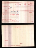 FREDERICK GEORGE WELLER(medal card)