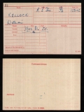 WILLIAM KELLOCK(medal card)