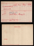 LEONARD LEE KENNARD(medal card)