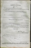 DOWELL ALBERT ERNEST (attestation paper)