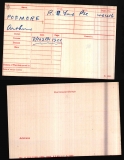 ARTHUR PODMORE(medal card)