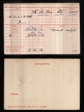 DAVID KERR WILLIAMS(medal card)