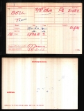 THOMAS BELL(medal card)