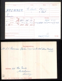 JAMES BREMNER(medal card)