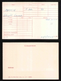 SEBRIGHT EDWARD COFFIN(medal card)