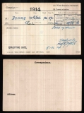 CHARLES DONALD(medal card)