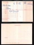 JOHN McGURK(medal card)