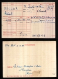 ROBERT BAIN MILLAR(medal card)