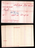 DAVID JAMES THOMSON(medal card)