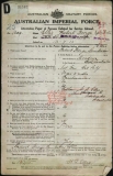 ELLIS HUBERT GEORGE (attestation paper)