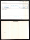 JAMES CARTON(medal card)