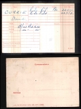 DAVID CURRIE(medal card)