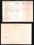 HENRY EDWARD JONES(medal card)