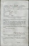 EMMETT ERNEST (attestation paper)