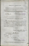 ESDAILE EDWIN AUGUSTUS (attestation paper)