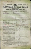 EVANS ALBERT EDWIN (attestation paper)