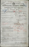 EYRE JOHN THOMAS (attestation paper)