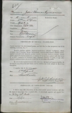 EYRE JOHN THOMAS (attestation paper)