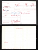 RICHARD BROWN(medal card)