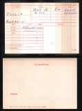 GEORGE WILLIAM CULLIP(medal card)