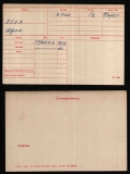 ALFRED DEAN(medal card)