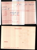 LESLIE WILFRED FOOT(medal card)