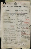 FEAGAN WILLIAM ALBERT (attestation paper)