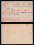 FREDERICK GEORGE JUPP(medal card)