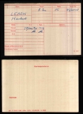 HERBERT LEACH(medal card)