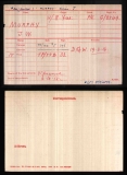 WILLIAM JAMES MURPHY(medal card)