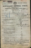 FERRIS EDWARD RAINEY (attestation paper)