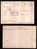 HENRY PARSONS(medal card)