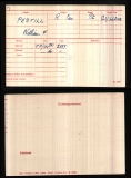 WILLIAM FREDERICK PESTILL(medal card)