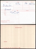 ERNEST SIDLEY(medal card)