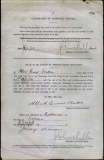 FORDEN ALBERT ERNEST (attestation paper)