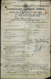 FOWLER ARHTUR GEORGE WILLIAM (attestation paper)