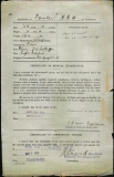 FOWLER ARHTUR GEORGE WILLIAM (attestation paper)