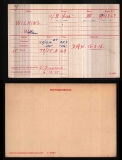 WILLIAM WILKINS(medal card)