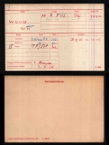 WILLIAM HENRY WOOD(medal card)