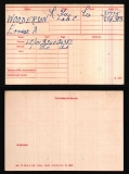 ERNEST ARTHUR WOODERSON(medal card)