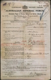 FRANCIS REGINALD (attestation paper)