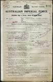 FREEMAN ARTHUR ALBERT (attestation paper)