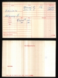 HENRY GEORGE BALSON(medal card)