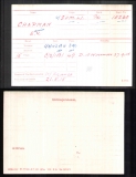 EDWIN VICTOR CHAPMAN(medal card)