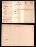 THOMAS EARL(medal card)